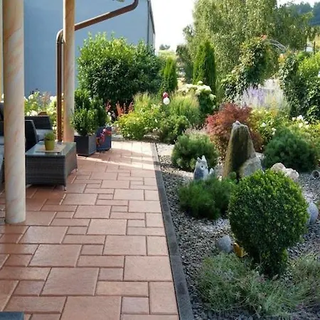 Apartment Scenic With Balcony Garden Deckchairs Barbecue